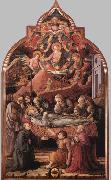 Fra Filippo Lippi Funeral of St Jerome Sweden oil painting artist